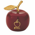 Solid Brass Red Apple Bell